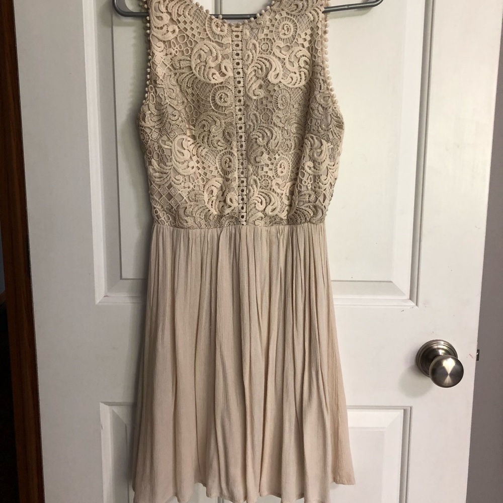 Cream colored Dress
